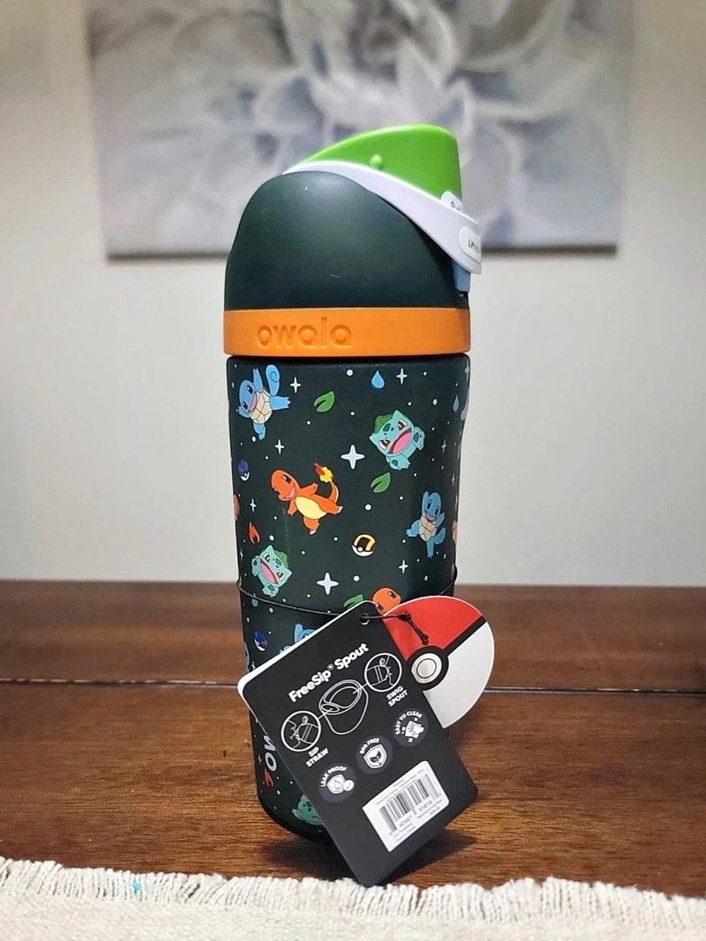Owala x Pokémon FreeSip Water Bottle - Kanto Region First Partners Water Bottle